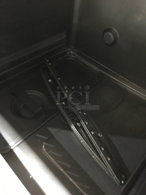 Sweet! Hobart New Body Style Under The Counter Dish Washer! With Dish Rack! All Stainless Steel! Model LXEC Serial 231178588! 120V 1Phase!
 - Image 6 of 9
