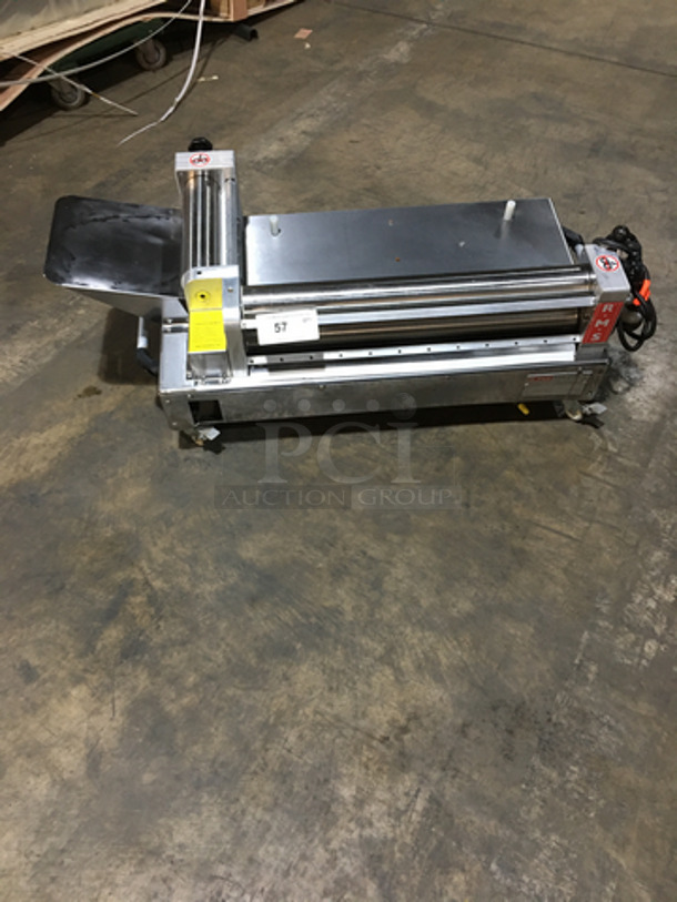 2013 RMS Stainless Steel Commercial Countertop Dough Sheeter! Model 600 Serial 0513198! 220/230V! - Image 1 of 8