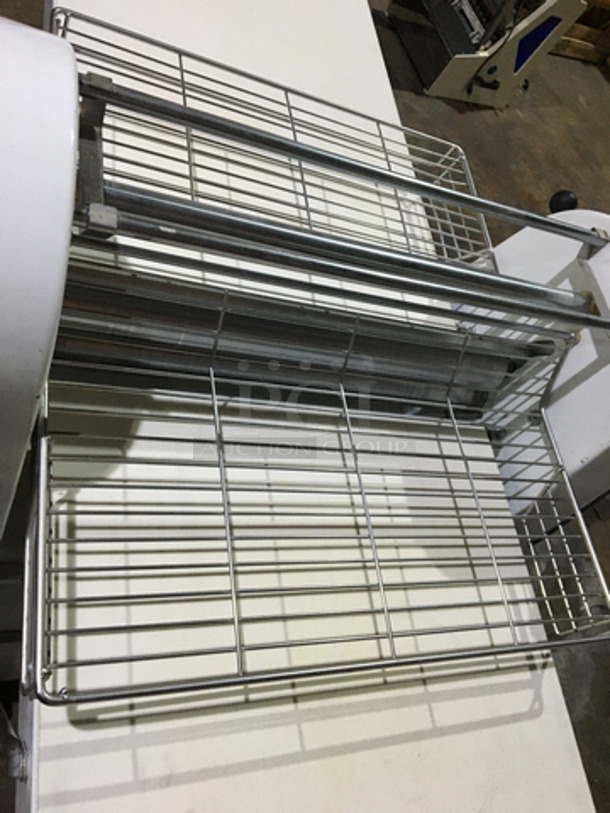 BEAUTIFUL! Real Forni Commercial Floor Style Heavy Duty Dough Sheeter!  - Image 6 of 11
