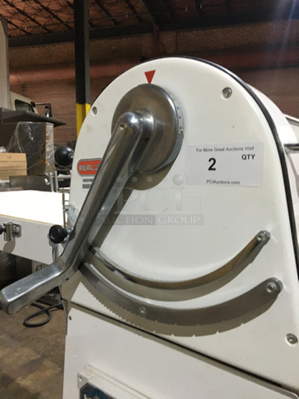BEAUTIFUL! Real Forni Commercial Floor Style Heavy Duty Dough Sheeter!  - Image 7 of 11