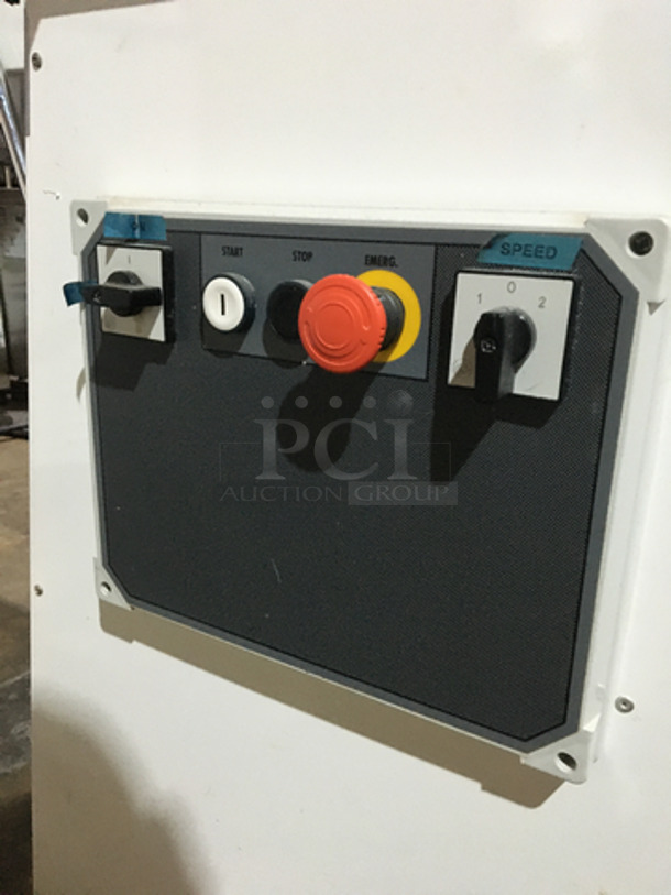 BEAUTIFUL! Real Forni Commercial Floor Style Heavy Duty Dough Sheeter!  - Image 8 of 11