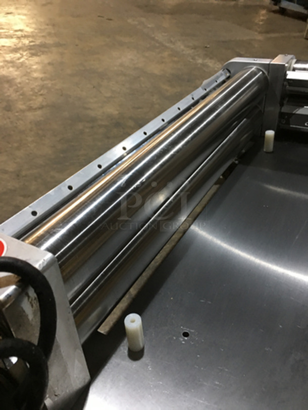 2013 RMS Stainless Steel Commercial Countertop Dough Sheeter! Model 600 Serial 0513198! 220/230V! - Image 5 of 8