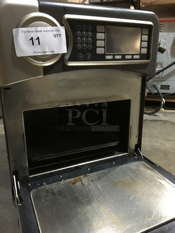 NICE! 2017 Turbo Chef Commercial Countertop Rapid Cook Oven! Model NGO Serial NGOD33538! 208/240V 1Phase! On Legs! - Image 5 of 9