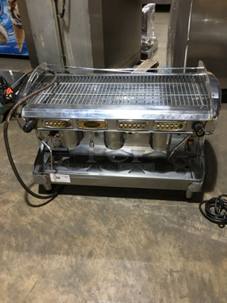 AMAZING! 2010 Danesi 3 Group Counter Top Espresso Machine! Model IR3GE Serial 100132984! 220V 1Phase!