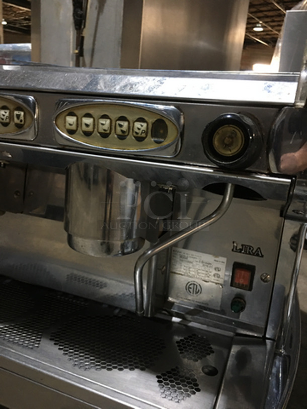 AMAZING! 2010 Danesi 3 Group Counter Top Espresso Machine! Model IR3GE Serial 100132984! 220V 1Phase! - Image 6 of 9