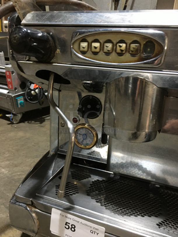 AMAZING! 2010 Danesi 3 Group Counter Top Espresso Machine! Model IR3GE Serial 100132984! 220V 1Phase! - Image 7 of 9