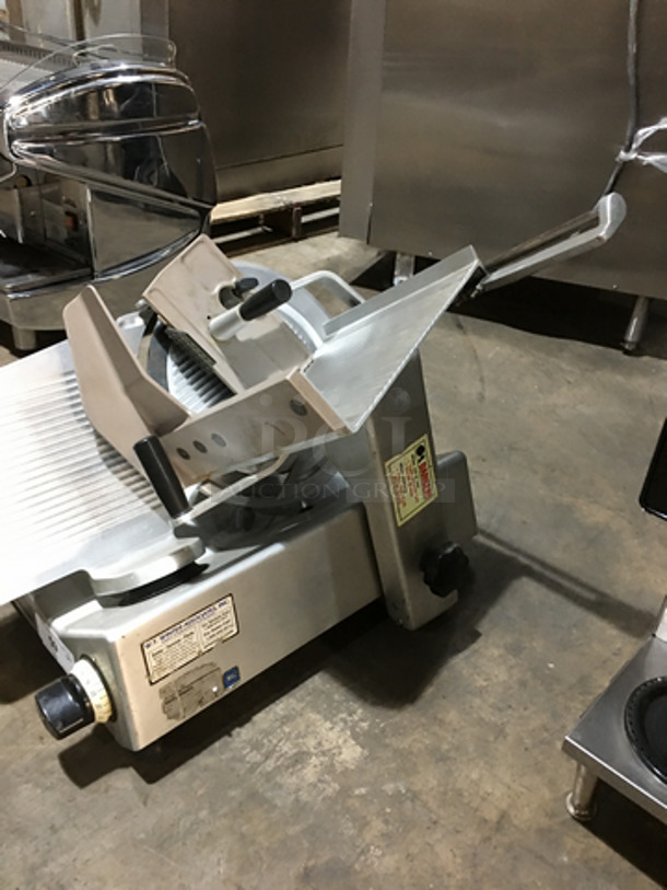 FAB! Bizerba 12 Inch Blade Heavy Duty Commercial Meat Slicer! Model SE12 Serial 1602947! 120V 1 Phase! Working! - Image 2 of 9