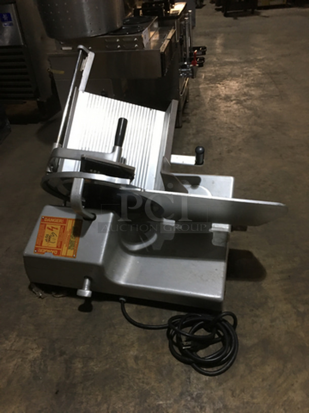 FAB! Bizerba 12 Inch Blade Heavy Duty Commercial Meat Slicer! Model SE12 Serial 1602947! 120V 1 Phase! Working! - Image 3 of 9