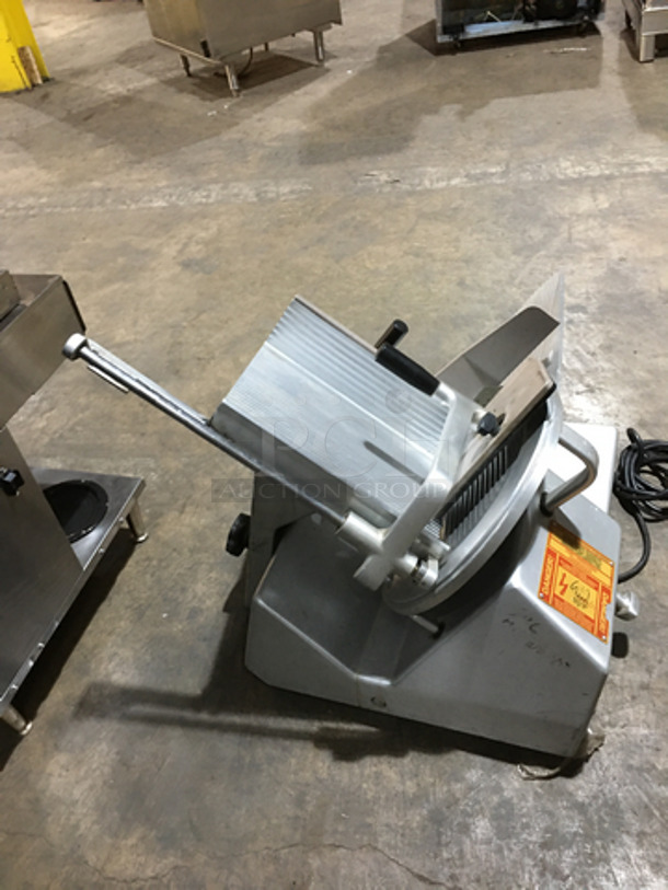 FAB! Bizerba 12 Inch Blade Heavy Duty Commercial Meat Slicer! Model SE12 Serial 1602947! 120V 1 Phase! Working! - Image 4 of 9