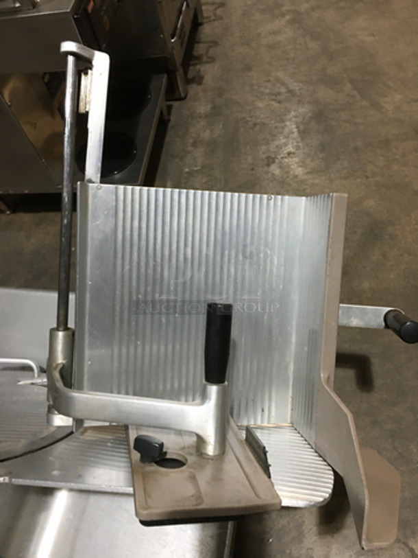 FAB! Bizerba 12 Inch Blade Heavy Duty Commercial Meat Slicer! Model SE12 Serial 1602947! 120V 1 Phase! Working! - Image 6 of 9