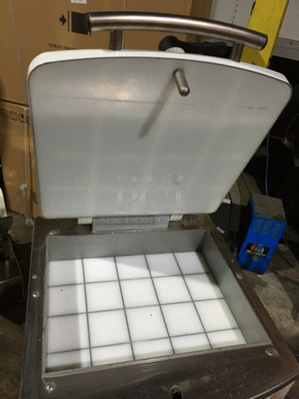 WOW! Real Forni Commercial Floor Style Dough Divider! Model SQ20SA Serial 11641! 230V!  - Image 5 of 8
