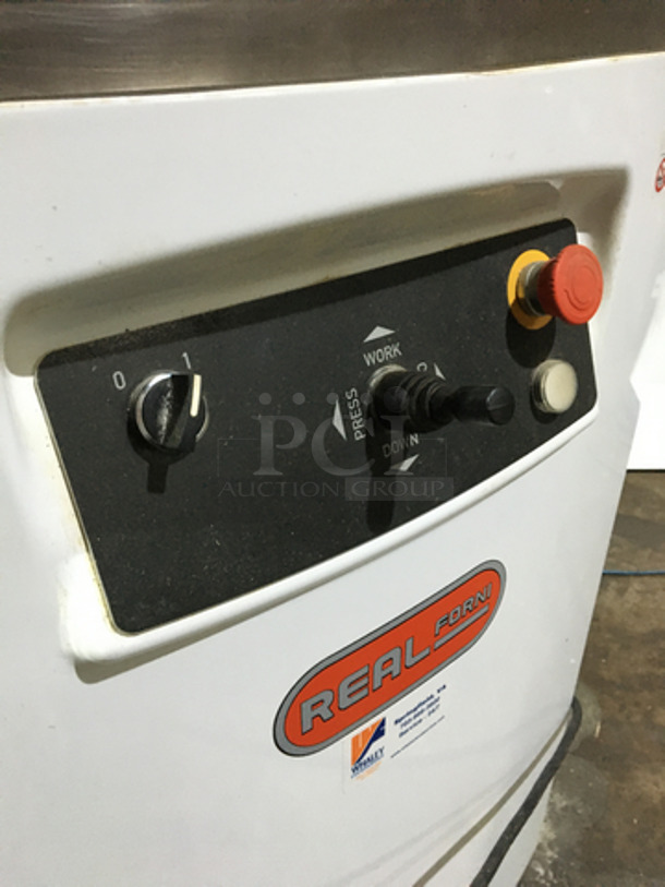 WOW! Real Forni Commercial Floor Style Dough Divider! Model SQ20SA Serial 11641! 230V!  - Image 6 of 8