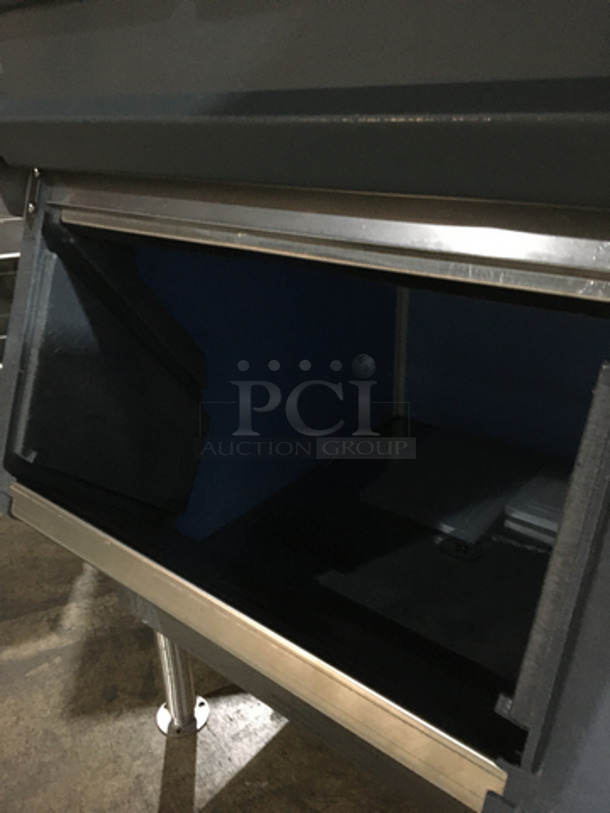 Ice-O-Matic Commercial Ice Making Machine! On Ice Bin Model B70030 Serial J0481518316! All Stainless Steel Body! Ice Machine Model ICE1006HW3 Serial 11031280012753! 208/230V 1Phase! On Legs! 2 X Your Bid! Makes One Unit! - Image 5 of 8