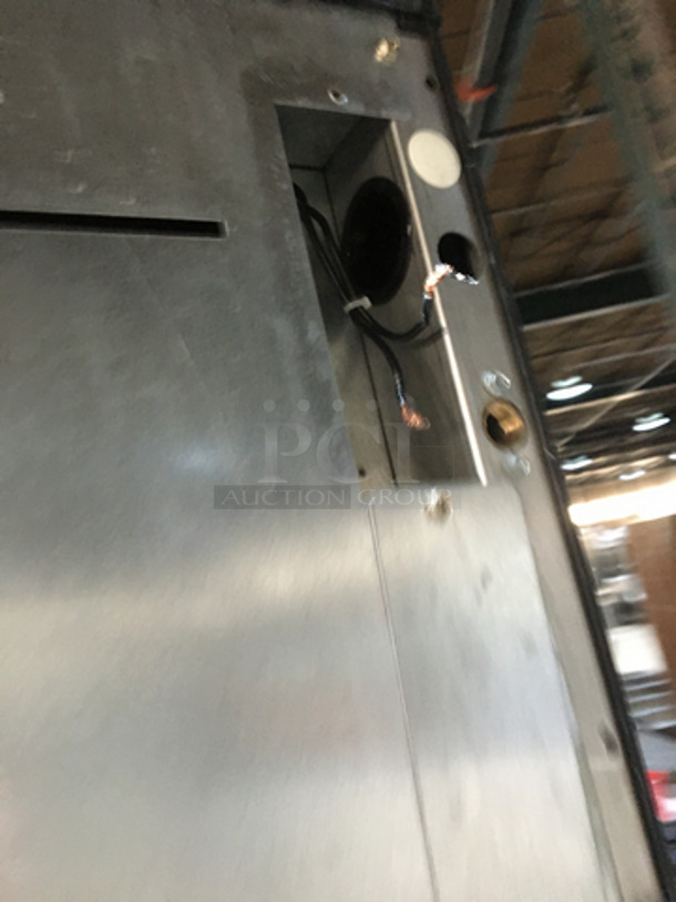 Ice-O-Matic Commercial Ice Making Machine! On Ice Bin Model B70030 Serial J0481518316! All Stainless Steel Body! Ice Machine Model ICE1006HW3 Serial 11031280012753! 208/230V 1Phase! On Legs! 2 X Your Bid! Makes One Unit! - Image 8 of 8
