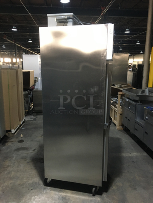 2014 True Commercial Single Door Dual System Refrigerated Dough Retarder/Proofer Combo! All Stainless Steel! Model STR1R1S Serial 7525483! 115V 1Phase! On Casters! - Image 2 of 9