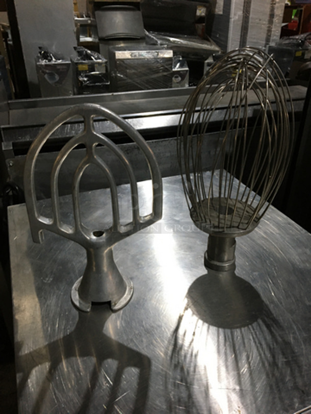 Spar Commercial 20 Quart Planetary Mixer! All Stainless Steel! With Bowl! With Dough Hook, Whip, & Paddle Attachments! Model 7MXJ Serial 0306239! 110V 1Phase! - Image 10 of 11