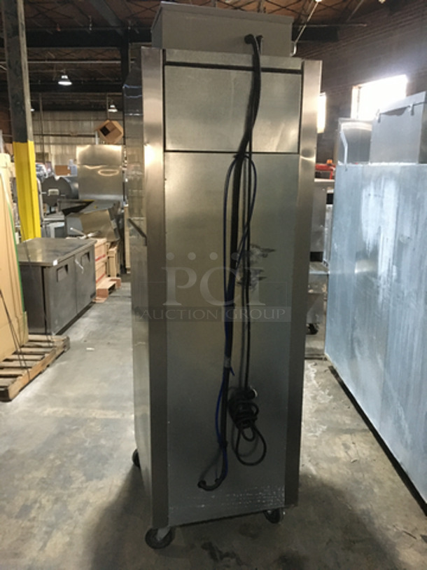 2014 True Commercial Single Door Dual System Refrigerated Dough Retarder/Proofer Combo! All Stainless Steel! Model STR1R1S Serial 7525483! 115V 1Phase! On Casters! - Image 4 of 9