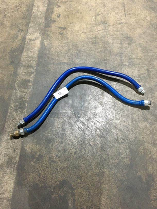  Natural Gas Flex Hoses! 2 X Your Bid! 