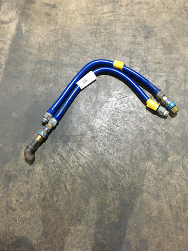 Natural Gas Flex Hoses! 2 X Your Bid!