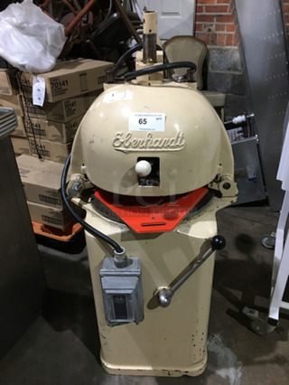 Eberhardt Commercial Floor Style Dough Divider! With 36 Section Die Rounding Plate!
