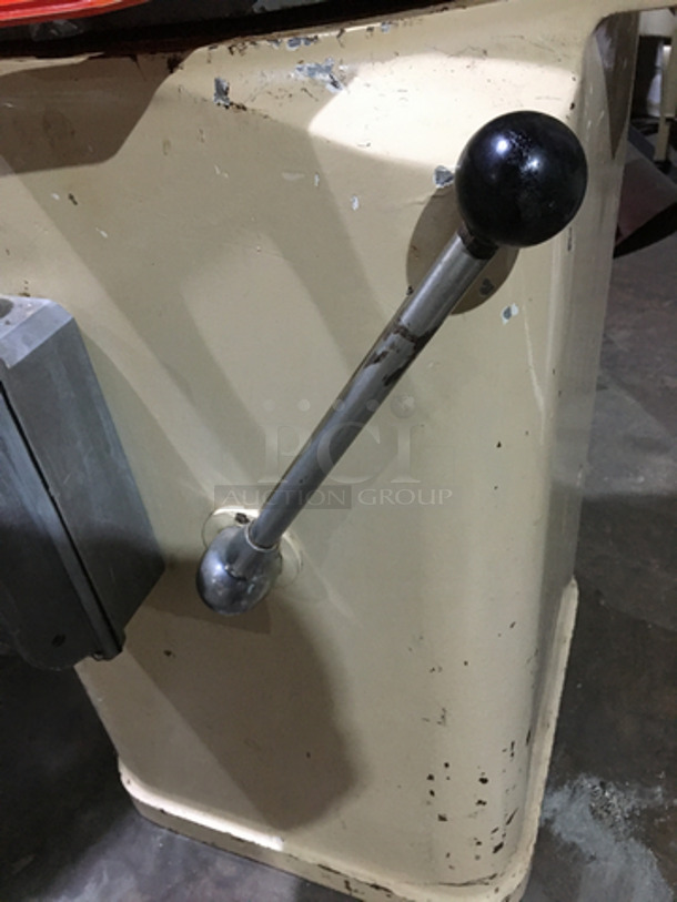 Eberhardt Commercial Floor Style Dough Divider! With 36 Section Die Rounding Plate! - Image 7 of 10