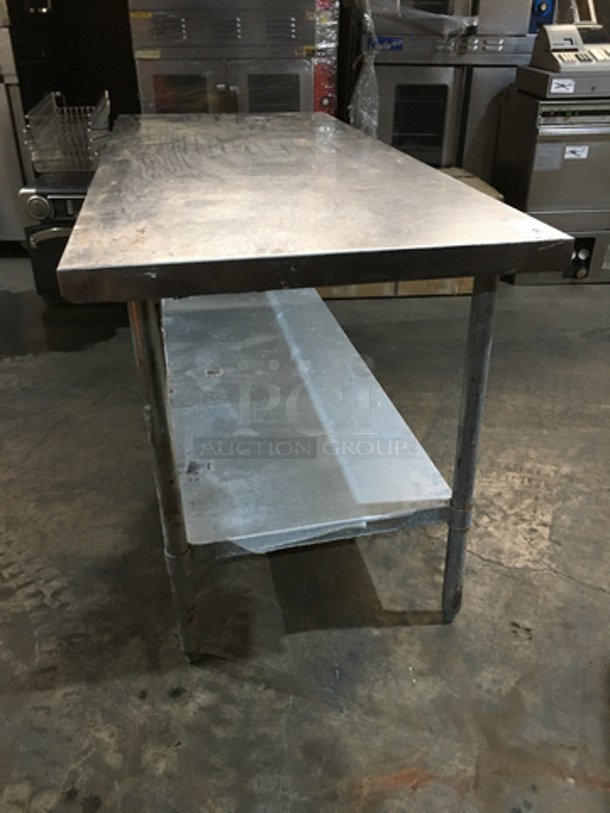 Aero Commercial Work/Prep Table! With Underneath Storage Space! All Stainless Steel! On Legs! - Image 3 of 8