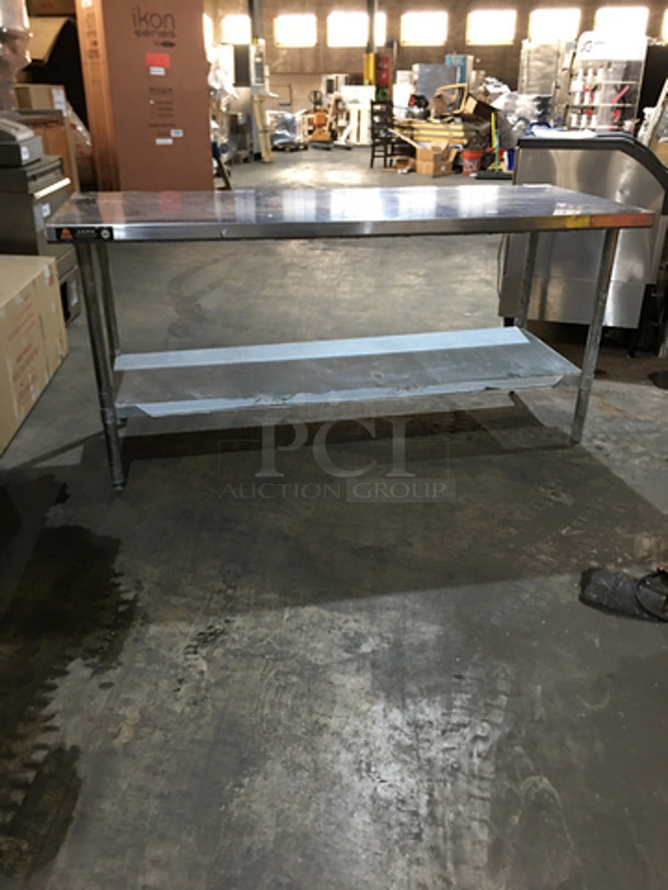 Aero Commercial Work/Prep Table! With Underneath Storage Space! All Stainless Steel! On Legs! - Image 4 of 8