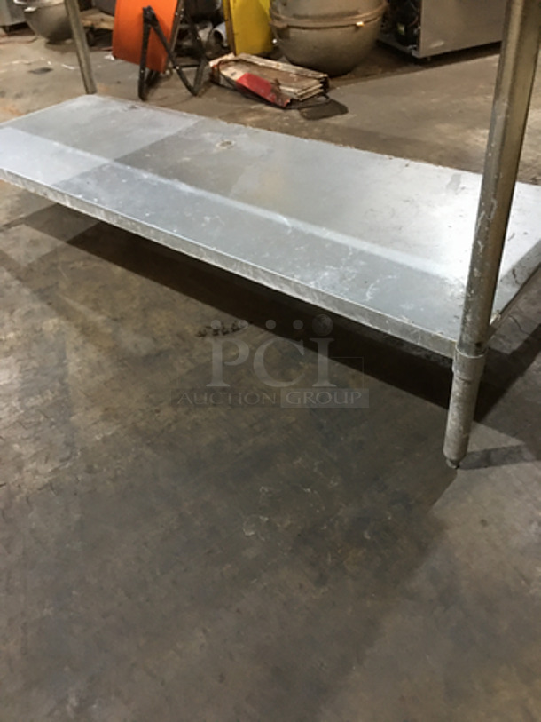 Aero Commercial Work/Prep Table! With Underneath Storage Space! All Stainless Steel! On Legs! - Image 6 of 8