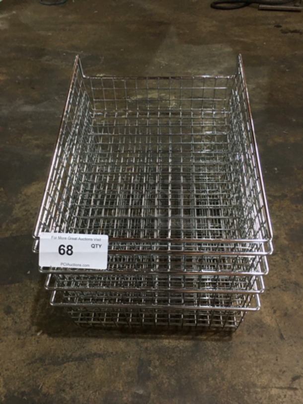 Metal Bagel/Bread Baskets! 8 X Your Bid!