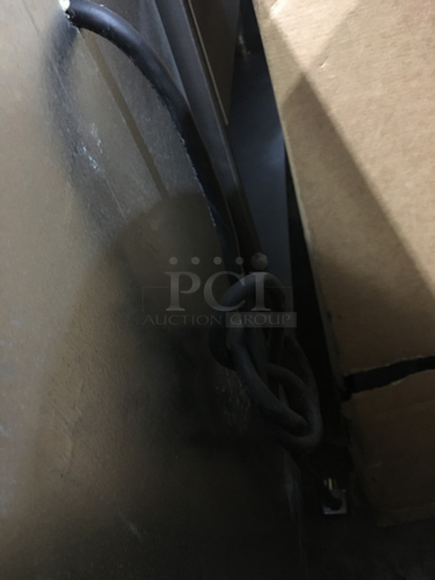 Glastender Commercial Refrigerated 3 Door Bar Back! All Stainless Steel! Model LP72L6SN Serial 404169479N! 120V 1Phase! Remote Compressor/No Compressor! On Legs! - Image 10 of 10