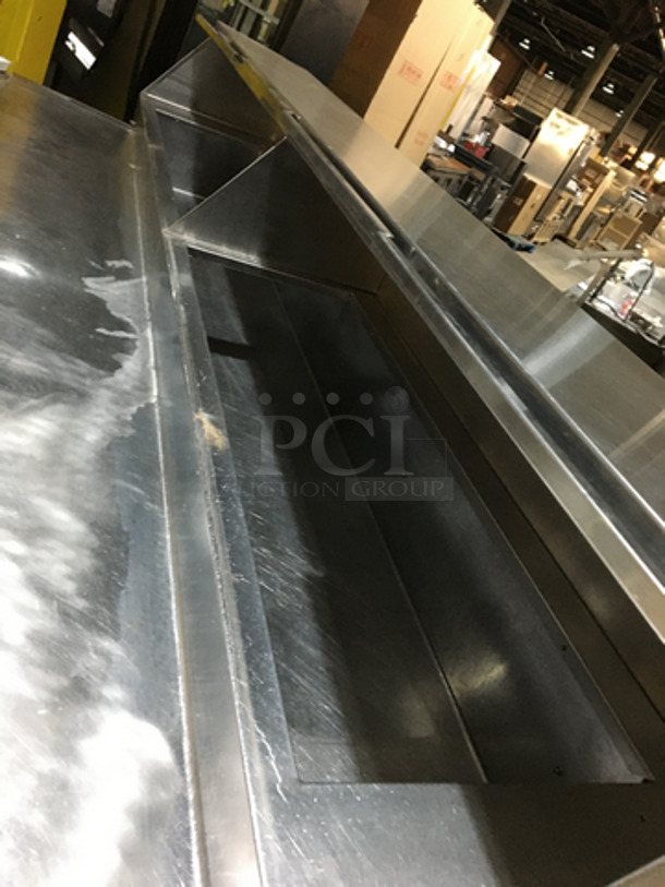 Delfield Commercial Refrigerated Pizza Prep/Mega Top Sandwich/Salad Prep Table! With 2 Drawers Underneath! With 2 Door Underneath Storage Space! All Stainless Steel! On Casters! - Image 8 of 9