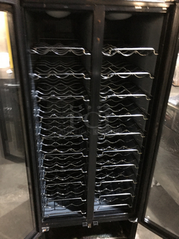Franklin Industries Commercial 2 Door Reach In Wine Cooler Merchandiser! Model FWC100 Serial 11000362! 115V! - Image 5 of 8