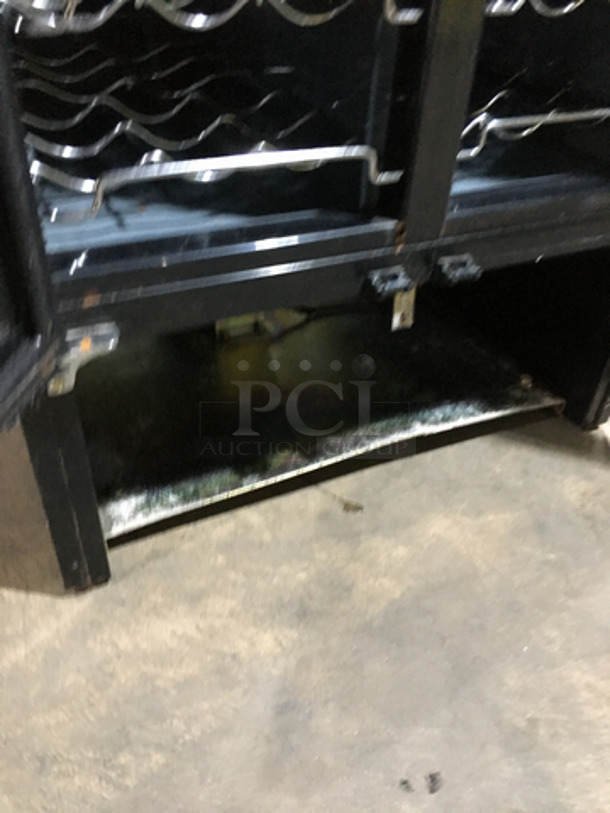 Franklin Industries Commercial 2 Door Reach In Wine Cooler Merchandiser! Model FWC100 Serial 11000362! 115V! - Image 6 of 8