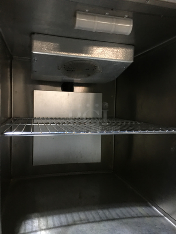 Traulsen Commercial Reach In Refrigerator! With 2 Half Doors! All Stainless Steel! Model RDT132WUT Serial 156310! 115V 1Phase! - Image 6 of 10