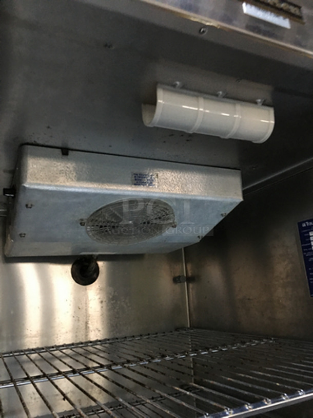 Traulsen Commercial Reach In Refrigerator! With 2 Half Doors! All Stainless Steel! Model RDT132WUT Serial 156310! 115V 1Phase! - Image 7 of 10