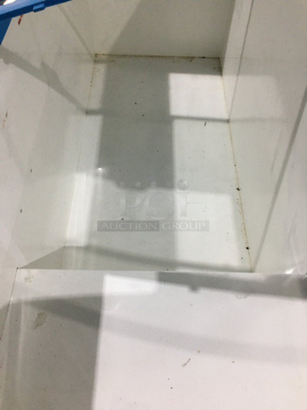 Sweet! AHT 2 Sliding Doors Ice Cream Display Freezer Chest! Model RIOS150 Serial 35015500002152! 110/120V!
 - Image 6 of 8