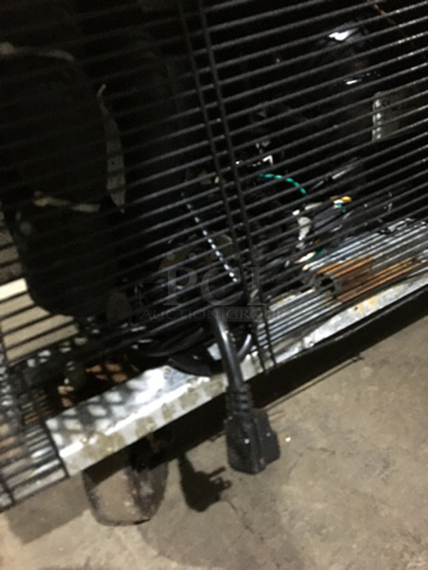 Nice! Late Model 2017! Bison Refrigerated Sandwich Prep Table! Model BST48 Serial BST4800317051000K80026! 115V 1 Phase! On Commercial Casters! - Image 10 of 10