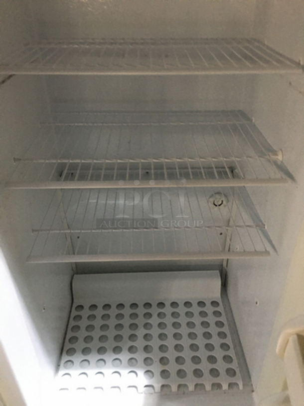 Frigidaire Single Door Reach In Freezer! With Poly Coated Racks! Model FFFU14F2QWR Serial WB81546963! 115V! - Image 6 of 8