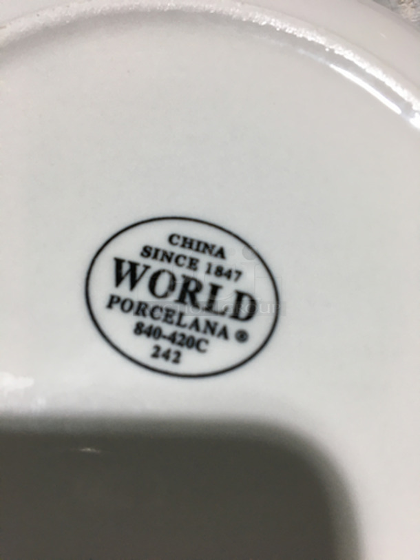 World Round Dining Plates! 5 X Your Bid! - Image 5 of 6
