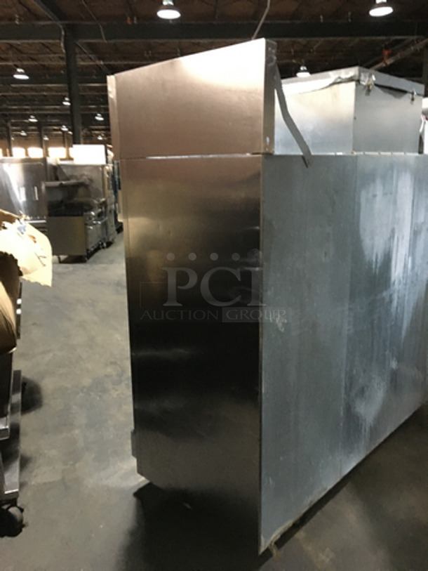 Victory Commercial 3 Door Reach In Freezer! All Stainless Steel! Model FS3DS7 Serial P9836I28! 208/230V 1Phase! On Casters! - Image 3 of 10