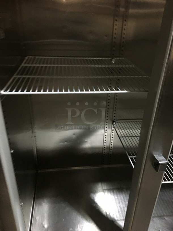 Victory Commercial 3 Door Reach In Freezer! All Stainless Steel! Model FS3DS7 Serial P9836I28! 208/230V 1Phase! On Casters! - Image 6 of 10