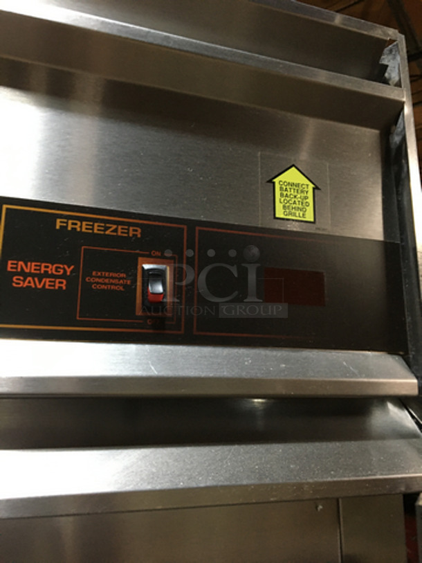 Victory Commercial 3 Door Reach In Freezer! All Stainless Steel! Model FS3DS7 Serial P9836I28! 208/230V 1Phase! On Casters! - Image 9 of 10