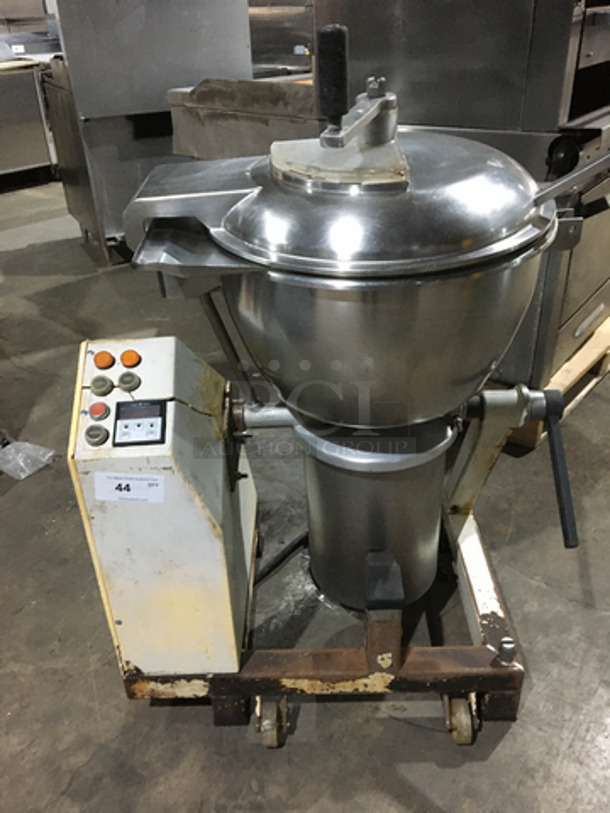 FAB! Stephan Commercial Floor Style Vertical Cutter/Mixer! Working When Removed!