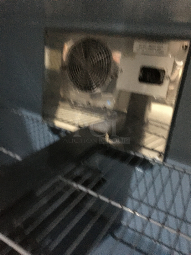 Delfield Commercial 2 Door Lowboy/Worktop Cooler! With Poly Coated Racks! All Stainless Steel! Model UC4048STAR Serial 1107152001600! 115V 1Phase! - Image 6 of 8