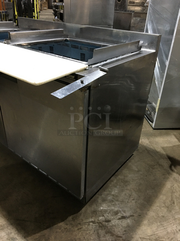 Delfield Refrigerated 60 Inch Mega Top Sandwich Prep Table! 115V 1 Phase! On Casters! - Image 2 of 10