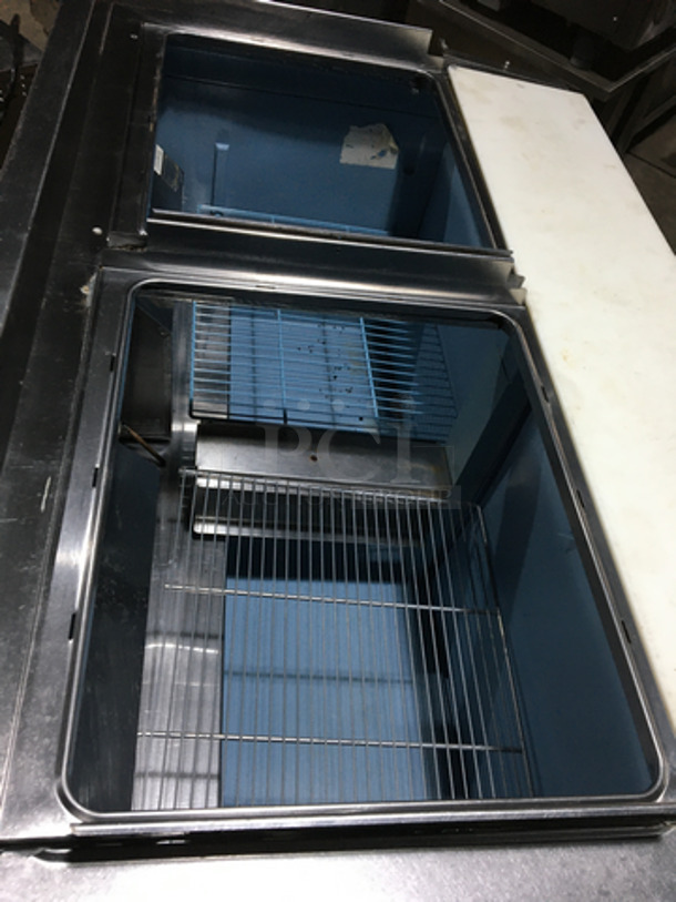 Delfield Refrigerated 60 Inch Mega Top Sandwich Prep Table! 115V 1 Phase! On Casters! - Image 5 of 10