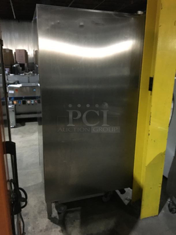 Henny Penny Commercial Natural Gas Powered Smart Combi Oven! With Roll In Rack! With View Through Door! All Stainless Steel! On Legs! Not Tested! - Image 4 of 7