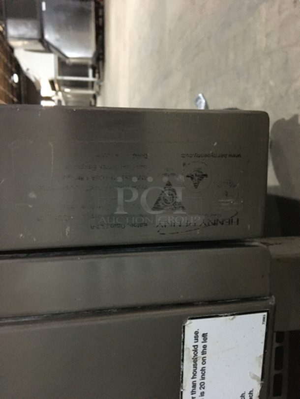 Henny Penny Commercial Natural Gas Powered Smart Combi Oven! With Roll In Rack! With View Through Door! All Stainless Steel! On Legs! Not Tested! - Image 7 of 7