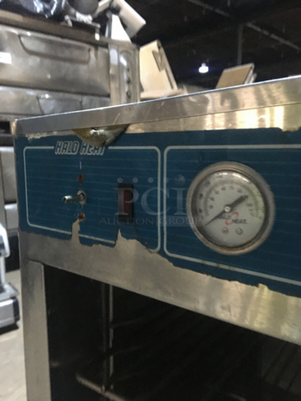 Wow! Alto Shaam Under The Counter Hot Food Holding Cabinet! Model 750S Serial 4969135889! Halo Heat Series! 125V 1 Phase! On Casters! All S.S.!
 - Image 6 of 7