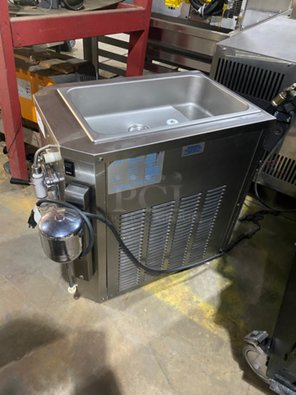 Taylor Commercial Counter Top Margarita/Slush/Coolatta Machine! With Milk Shake Blender Attachment! All Stainless Steel Body! Model 43012 Serial J7051614! - Image 4 of 9